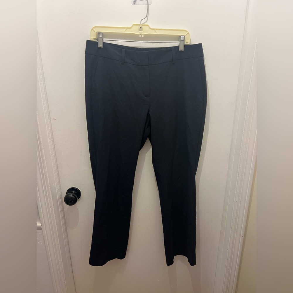 NAVY ANN TAYLOR FACTORY SUITING PANT